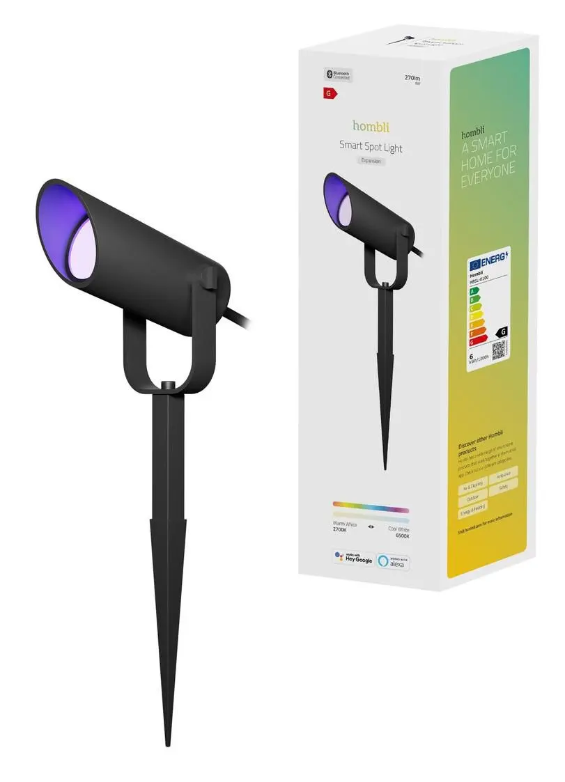 Viedais apgaismojums Hombli HBSL-0100 Bluetooth 6