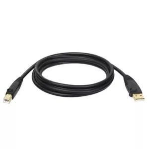 USB 2.0 A to B Cable Tripp Lite U022-015 15 ft Male/Male
