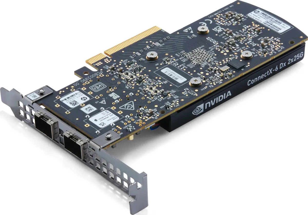 HP NVIDIA Mellanox ConnectX-6 LX 25GbE SFP28 NIC Photo 2