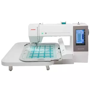 Janome Memory Craft 550E Automatic Electric Sewing Machine in White