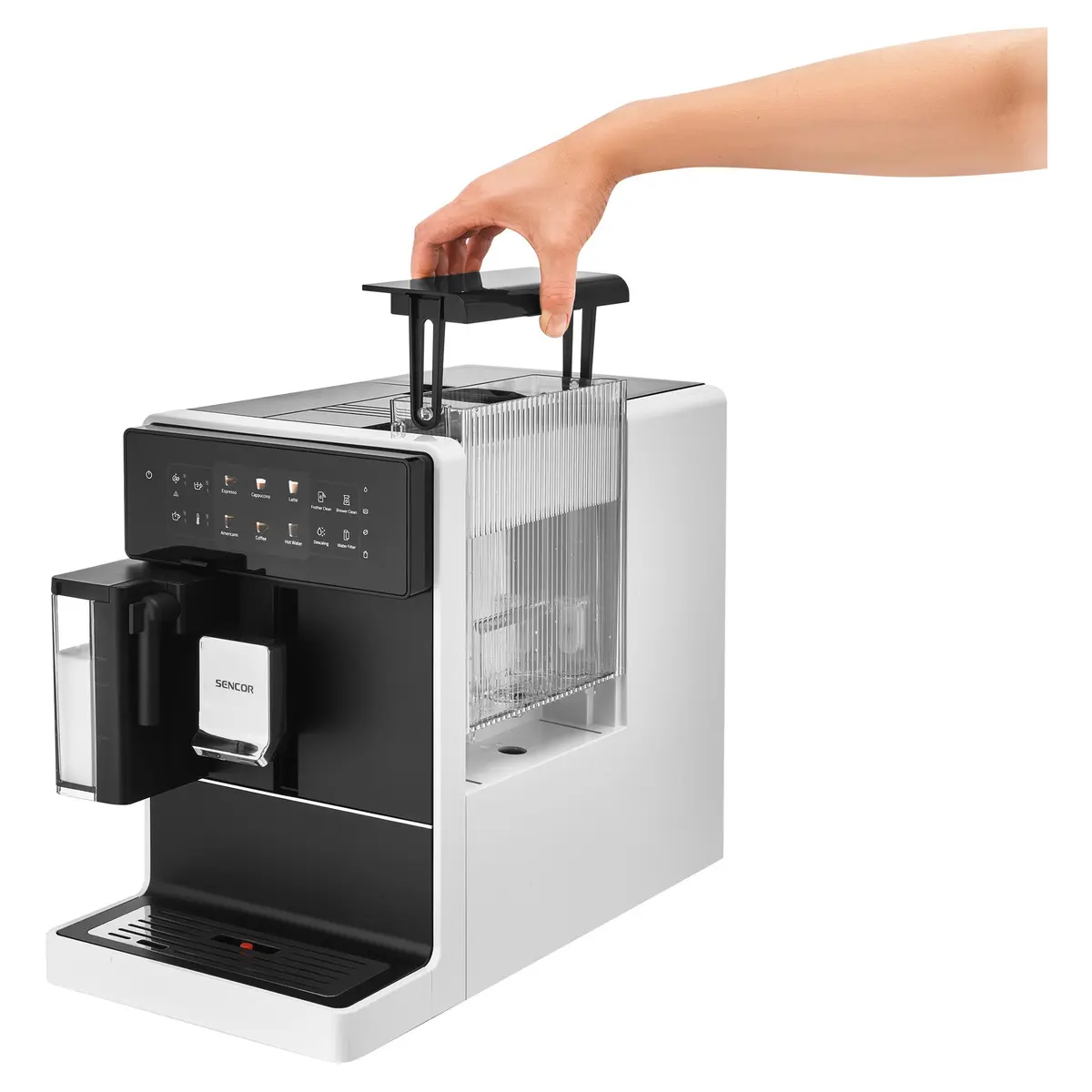 SENCOR SES9301WH coffee machine — 1.2 L Photo 8