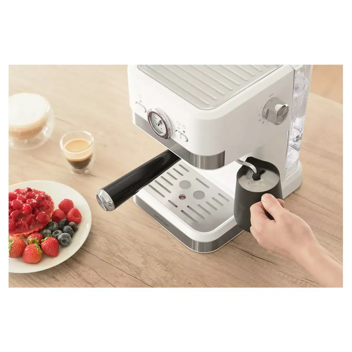 Espresso maker SENCOR SES1720WH 1.5L Photo 6