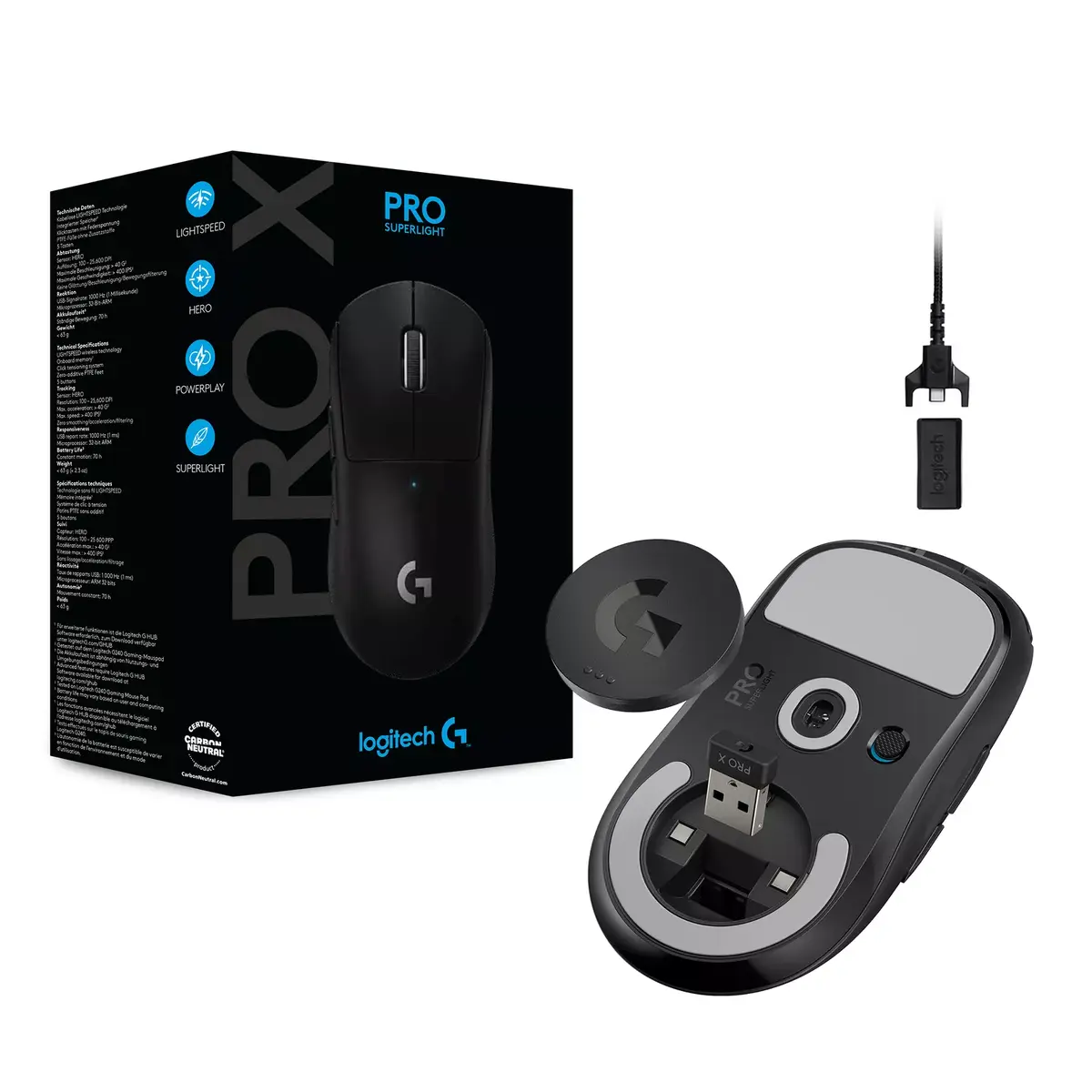 Pele Logitech G PRO X SUPERLIGHT Photo 10