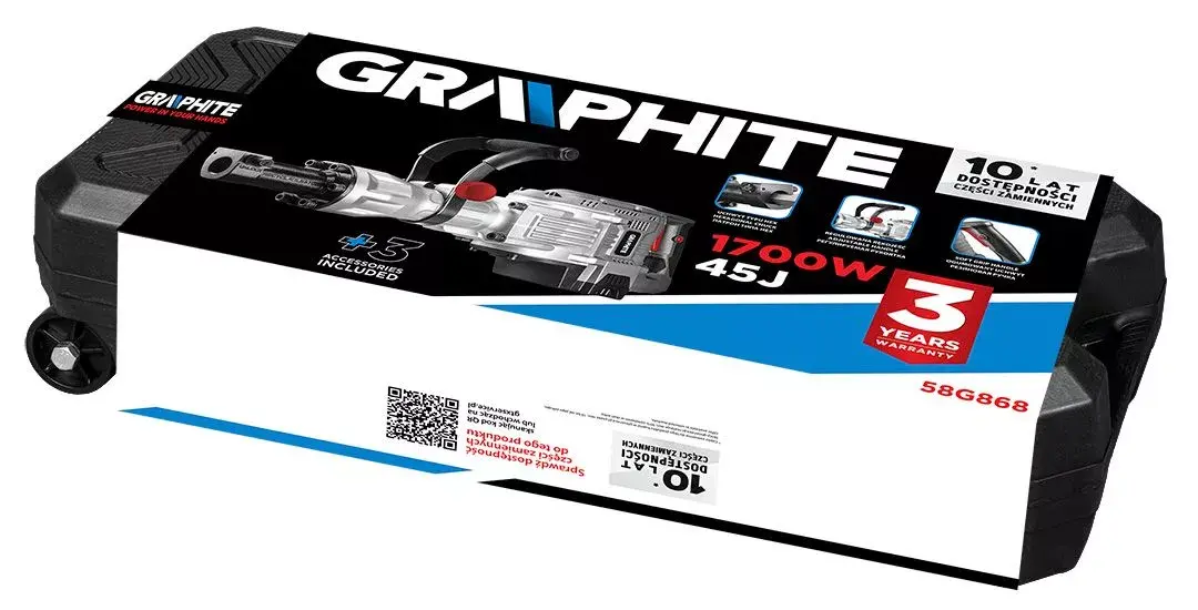 Перфоратор Graphite 58G868 Photo 9