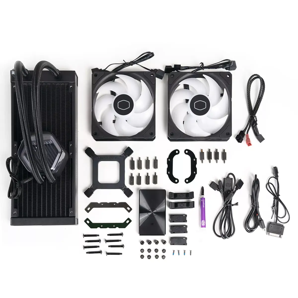 Ūdens dzesēšanas komplekts Cooler Master MasterLiquid 240 ATMOS Photo 7