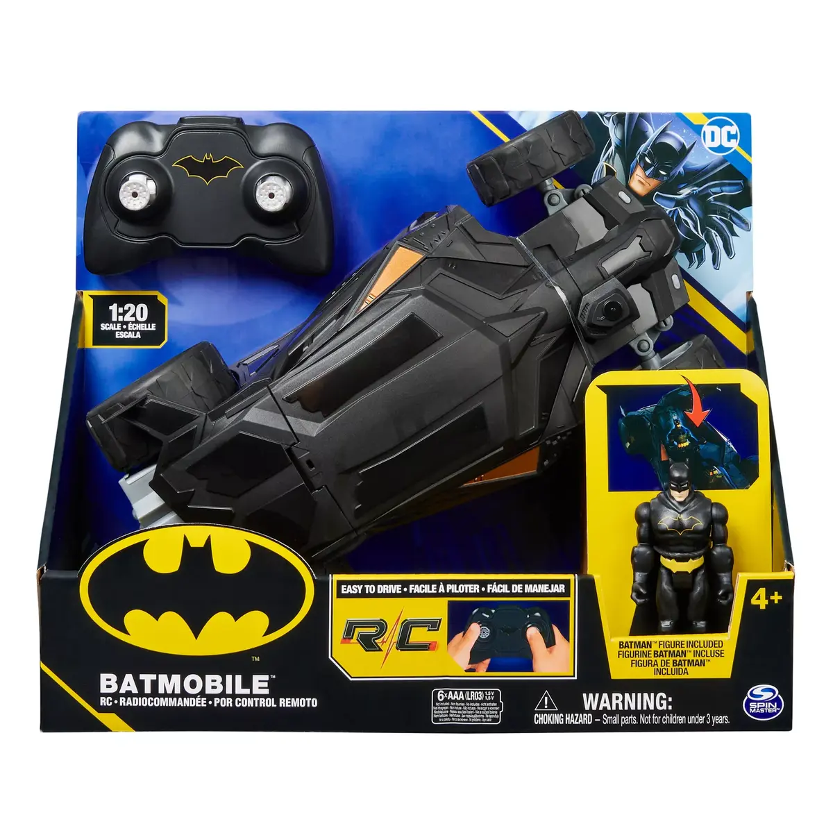 Racing vehicle DC Comics Batman Batmobile Remote Control Car Photo 2