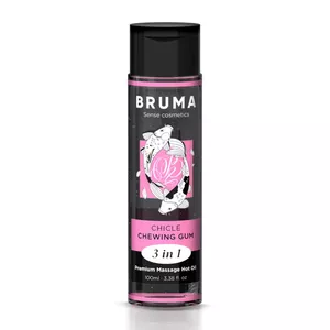Massage oil BRUMA PREMIUM 3 in 1 100 ml – aromatherapy massage oil with chewing gum scent