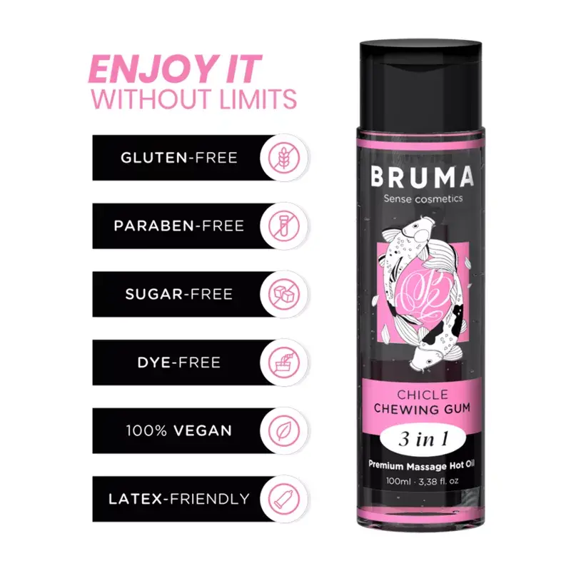 Massage oil BRUMA PREMIUM 3 in 1 100 ml Photo 3