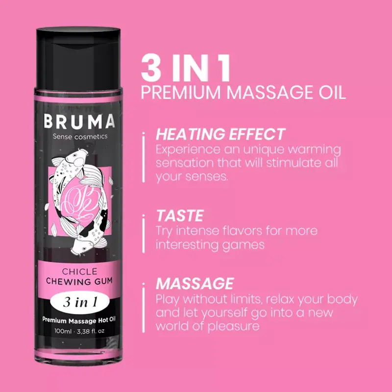 Massage oil BRUMA PREMIUM 3 in 1 100 ml Photo 4