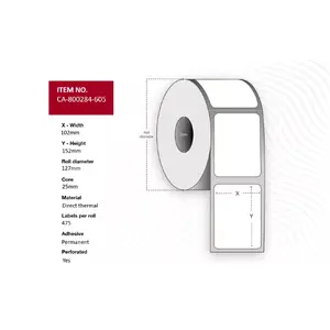 Printer label Capture CA-800284-605