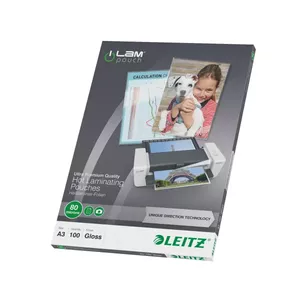 Laminator pouch LEITZ A3 309×435 mm 100 pcs (model 7485-00-00)