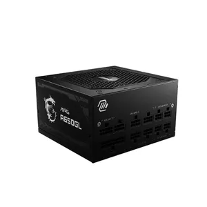 Блок питания MSI MAG A650GL 650 Вт ATX, 20+4 pin, полностью модульный, 80 PLUS Bronze, чёрный