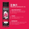 Massage oil BRUMA PREMIUM STRAWBERRY 3 in 1 100 ml Photo 4