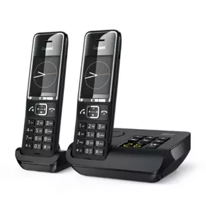 Analogais/DECT telefons Gigaset COMFORT 550A Caller ID Melns