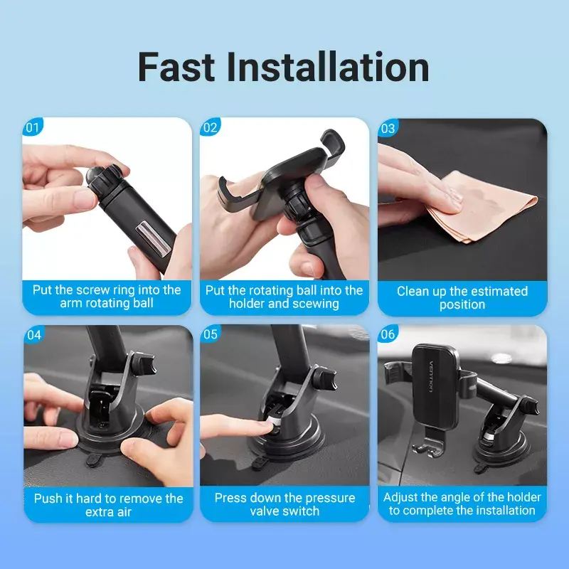 Car phone mount Vention KCOB0 Photo 10
