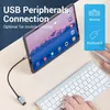 Vention USB C vīrietis — A sieviete OTG kabelis 0,15 m Photo 4