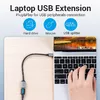 Vention USB C vīrietis — A sieviete OTG kabelis 0,15 m Photo 6