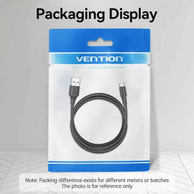 Vention USB 2.0 A Male uz Micro-B Male 2A kabelis Photo 9
