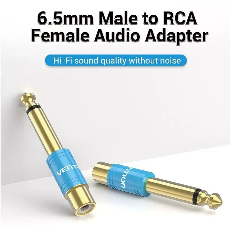 Audio adapters Vention VDD-C03 — 6,5 mm uz RCA Photo 2