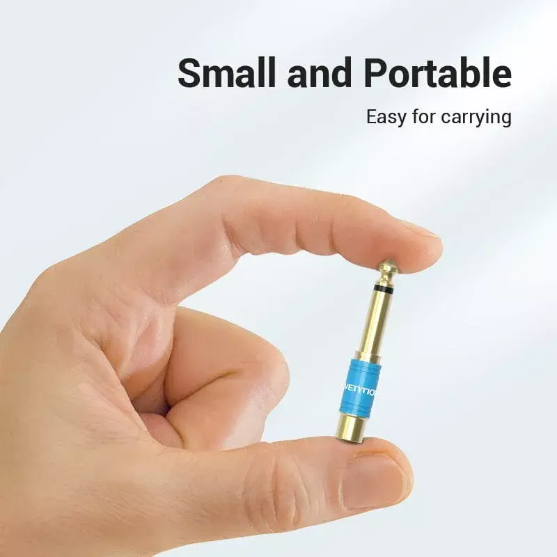 Audio adapters Vention VDD-C03 — 6,5 mm uz RCA Photo 8