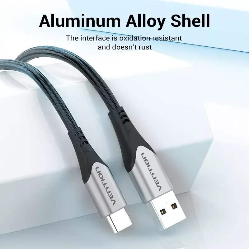 Vention USB 2.0 A uz C kabelis 1 m Photo 10