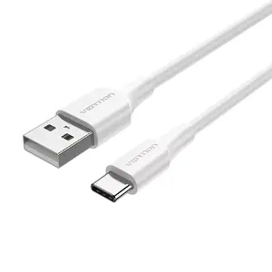 Vention USB 2.0 A Male to C Male Cable 3A 1 m White