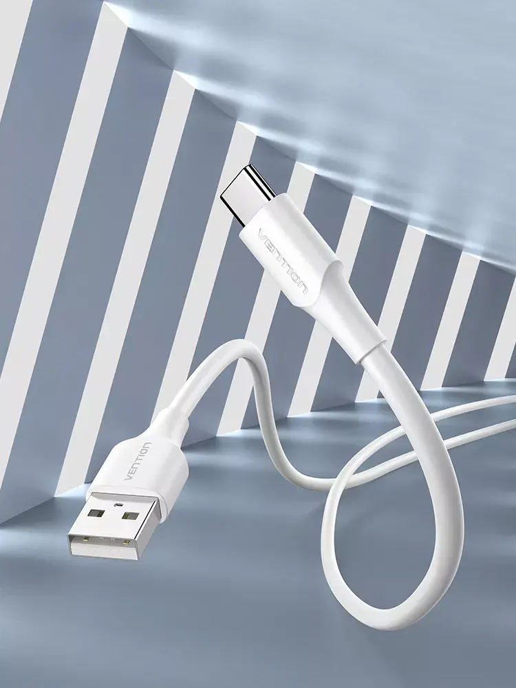 Vention USB 2.0 A→C кабель CTHWH 2 м Photo 5