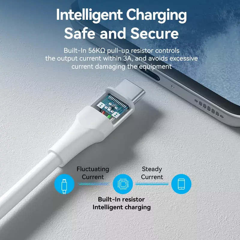 Vention USB 2.0 A→C кабель CTHWH 2 м Photo 11