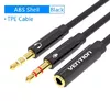 Vention audio adapteris 2×3.5 → 4‑polu 3.5 mm, 0.3 m Photo 7