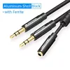 Vention audio adapteris 2×3.5 → 4‑polu 3.5 mm, 0.3 m Photo 9