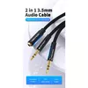 Vention audio adapteris 2×3.5 → 4‑polu 3.5 mm, 0.3 m Photo 11