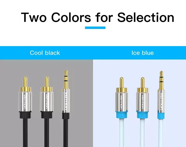 Vention 3.5mm to 2×RCA audio cable 3 m Photo 9