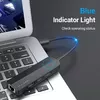 Vention USB 2.0 3‑vietu hubs ar 100M Ethernet Photo 13