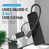Vention 4-portu USB 3.0 koncentrators ar USB-C/USB-A Photo 2