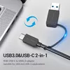 Vention 4-portu USB 3.0 koncentrators ar USB-C/USB-A Photo 3