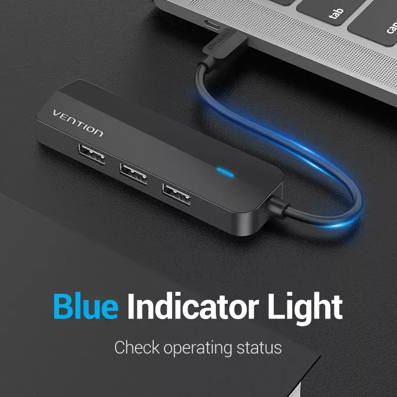 Vention USB-C на USB 2.0*3/RJ45/Micro-B HUB Photo 12
