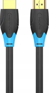 Vention HDMI kabelis 0.75M Melns HDMI 2.0 18 Gbit/s Vīriešu uz Vīrieti