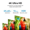 Vention HDMI kabelis 2 m HDMI 2.0 18 Gbit/s Photo 7