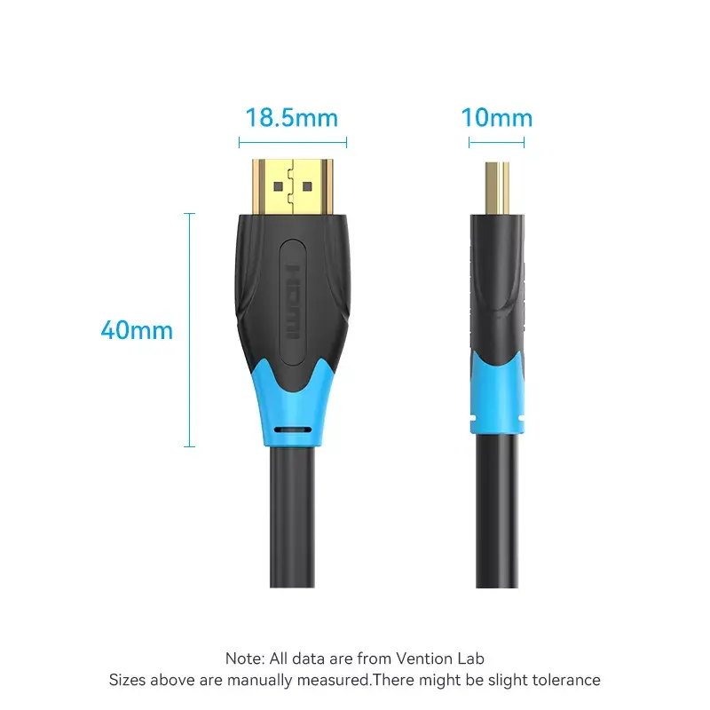 Vention HDMI kabelis 2 m HDMI 2.0 18 Gbit/s Photo 19