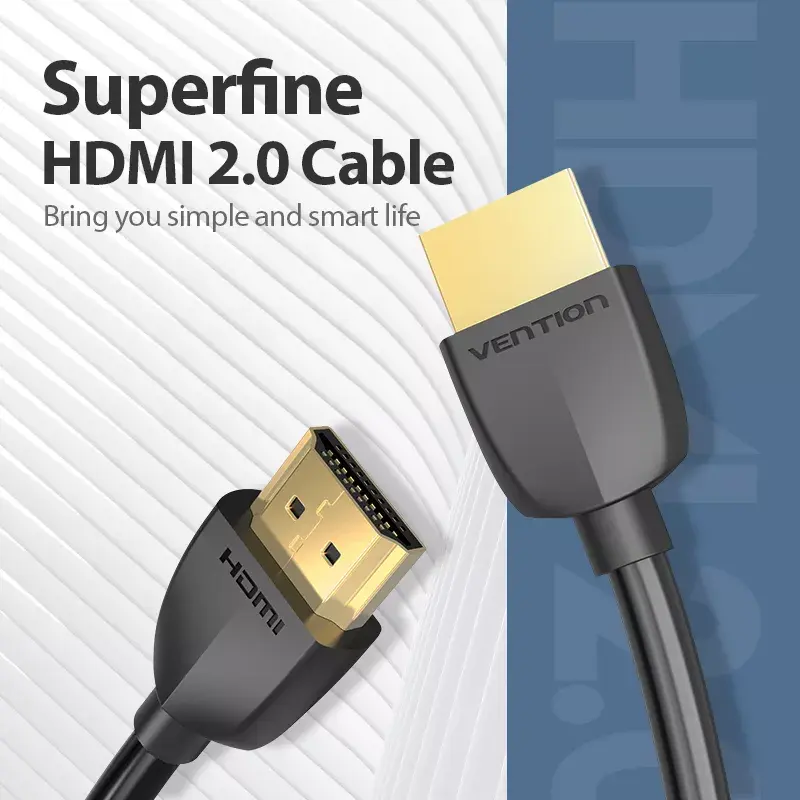 HDMI kabelis Vention Portatīvais 1.5M Melns Photo 2