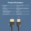 HDMI kabelis Vention Portatīvais 1.5M Melns Photo 10