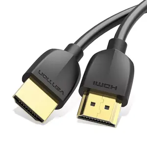 HDMI cable Vention AAIBH 2 m, HDMI Type A male–male, HDMI 2.0, 18 Gbit/s, gold-plated contacts, black