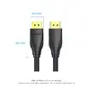 Vention DP 1.4 Male to Male HD Cable Photo 14