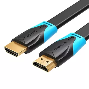 Plakanais HDMI kabelis 1,5 m Vention VAA-B02-L150 (melns)