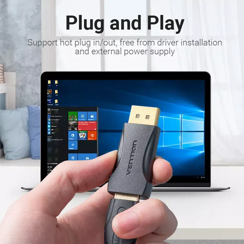 Vention DisplayPort uz HDMI adapteris HBOB0 Photo 5