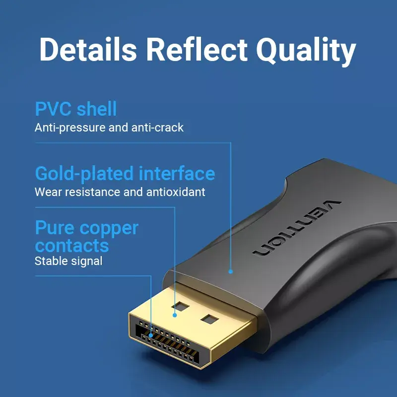 Vention DisplayPort uz HDMI adapteris HBOB0 Photo 6