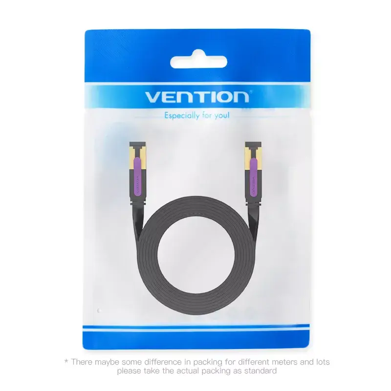 Tīkla kabelis Vention Flat Cat.7 Patch Cable Photo 4