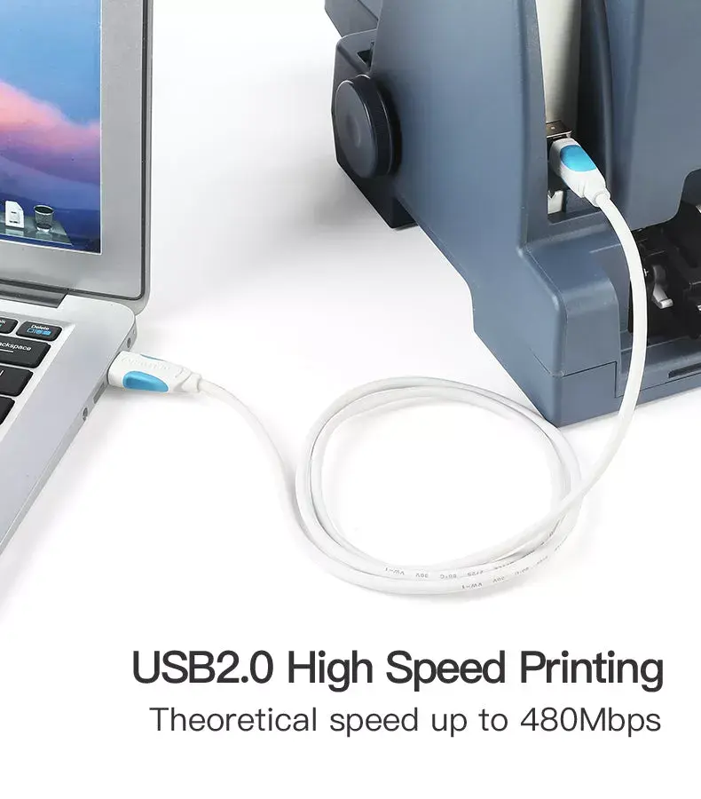 Vention USB2.0 A Male to B Male Print Cable 1M Photo 4