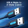 Vention USB 2.0 кабель A–A 1.5 м Photo 3