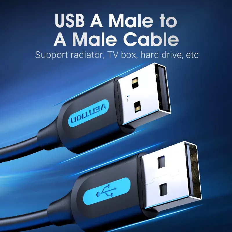 Vention USB 2.0 A–A кабель 2 м Photo 3